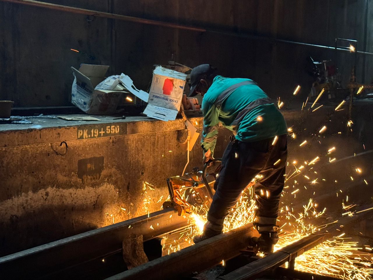 Trabajos en la estación Colegio de Ingenieros avanzan un 95%