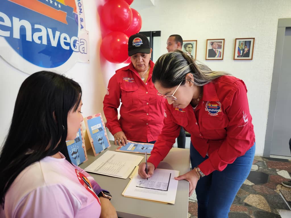 Trabajadores de Venavega firmaron en rechazo a las sanciones impuestas contra Venezuela